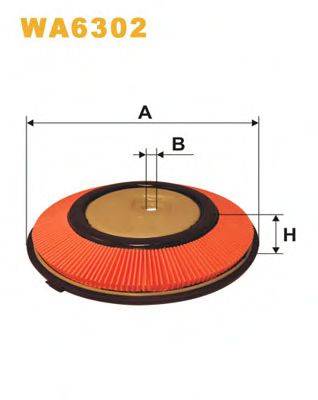 Повітряний фільтр WIX FILTERS WA6302