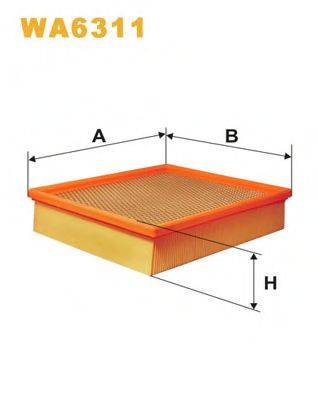 Повітряний фільтр WIX FILTERS WA6311