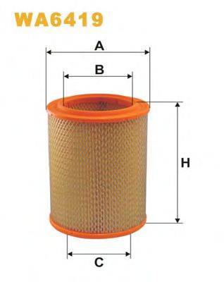 Повітряний фільтр WIX FILTERS WA6419