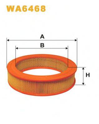 Повітряний фільтр WIX FILTERS WA6468