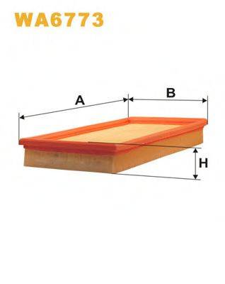 Повітряний фільтр WIX FILTERS WA6773