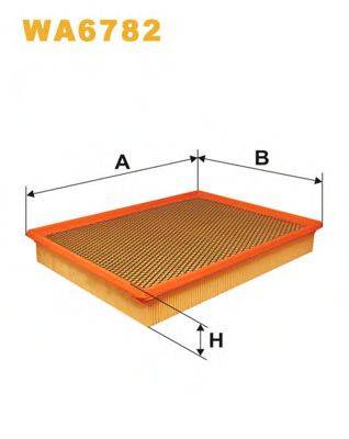 Повітряний фільтр WIX FILTERS WA6782