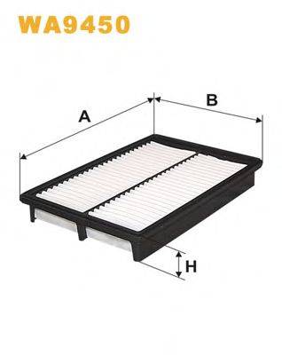 Повітряний фільтр WIX FILTERS WA9450