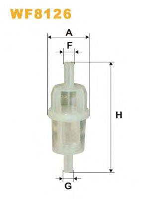 Паливний фільтр WIX FILTERS WF8126