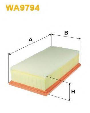 Повітряний фільтр WIX FILTERS WA9794