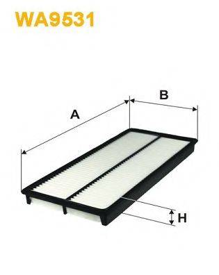 Повітряний фільтр WIX FILTERS WA9531