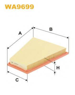 Повітряний фільтр WIX FILTERS WA9699