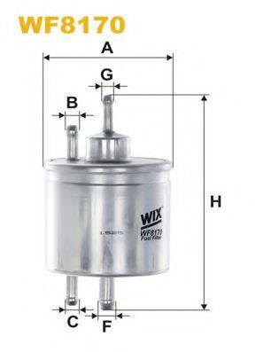 Паливний фільтр WIX FILTERS WF8170