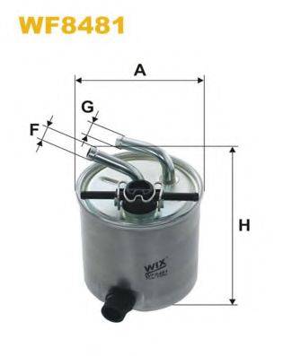 Паливний фільтр WIX FILTERS WF8481