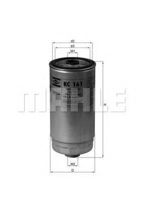 Паливний фільтр KNECHT KC 161