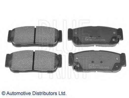 Комплект гальмівних колодок, дискове гальмо BLUE PRINT ADG042111