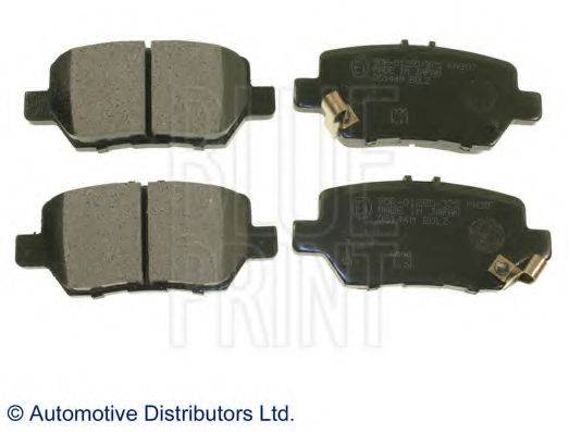 Комплект гальмівних колодок, дискове гальмо BLUE PRINT ADH24278