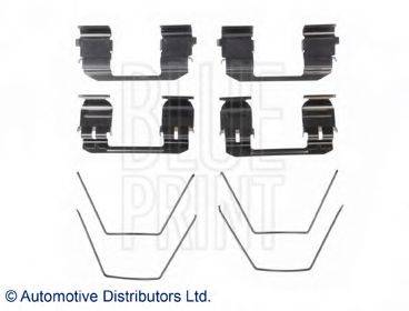 Комплектуючі, колодки дискового гальма BLUE PRINT ADH248605