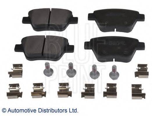 Комплект гальмівних колодок, дискове гальмо BLUE PRINT ADV184218