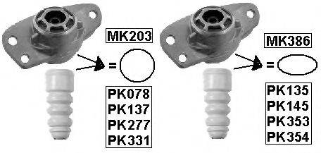 Пилозахисний комплект, амортизатор MONROE PK135