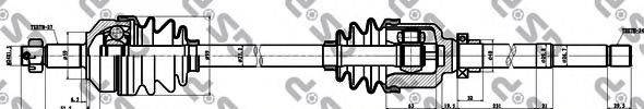 Приводний вал GSP 210120