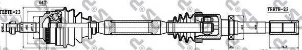 Приводний вал GSP 250313