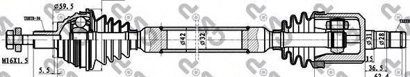 Приводний вал GSP 261094