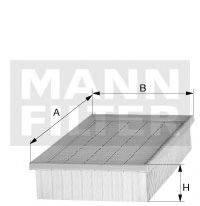 Повітряний фільтр MANN-FILTER C 4371/2