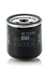 Масляний фільтр MANN-FILTER W 712/80