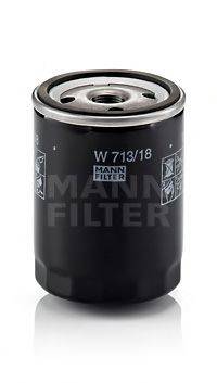 Масляний фільтр MANN-FILTER W 713/18