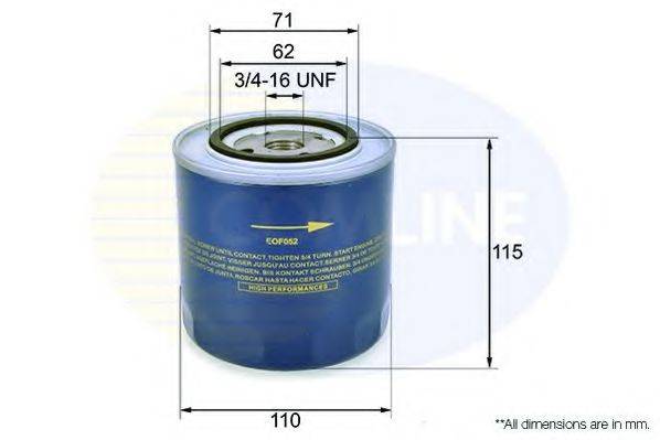 Масляний фільтр COMLINE EOF052