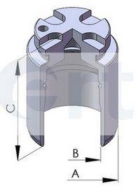 Поршень, корпус скоби гальма ERT 150525-C