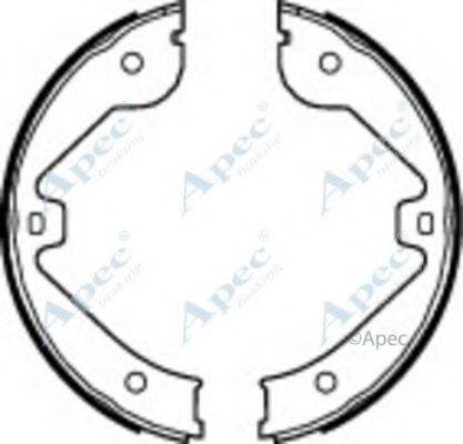 Гальмівні колодки APEC BRAKING SHU688