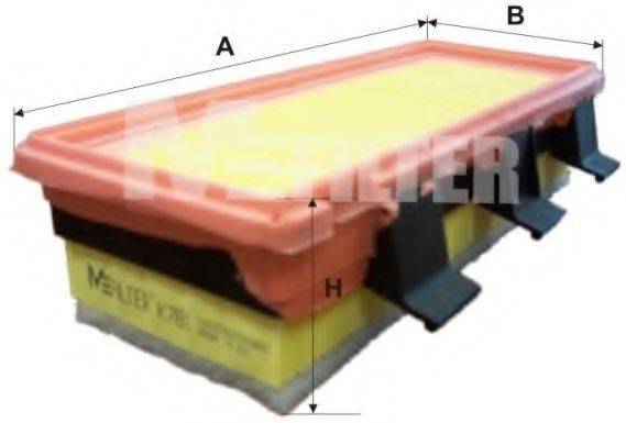 Повітряний фільтр MFILTER K 781