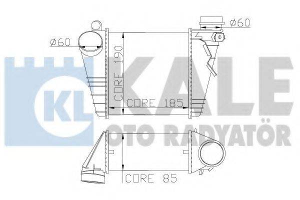 Інтеркулер KALE OTO RADYATOR 342000