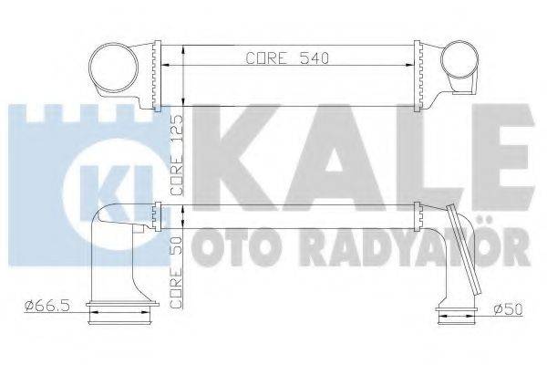 Інтеркулер KALE OTO RADYATOR 343300