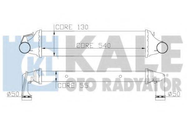 Інтеркулер KALE OTO RADYATOR 343400