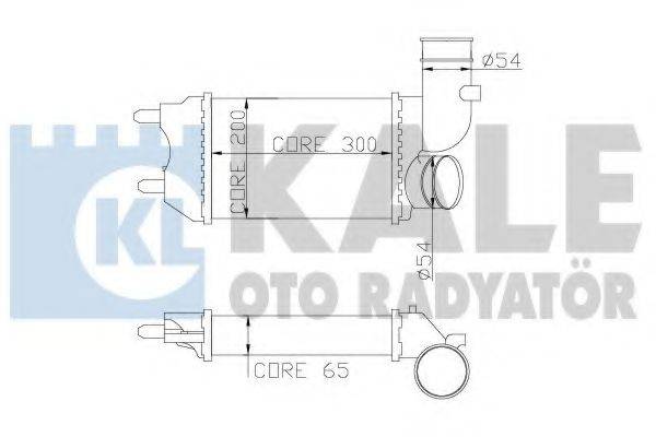 Інтеркулер KALE OTO RADYATOR 343500