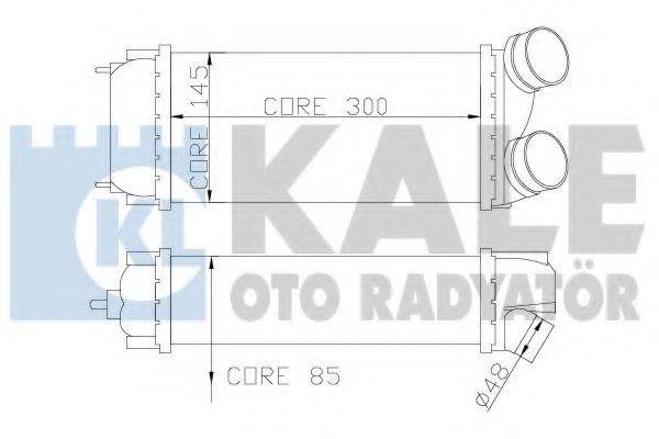 Інтеркулер KALE OTO RADYATOR 344000