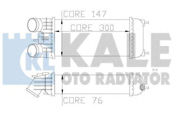 Інтеркулер KALE OTO RADYATOR 344600