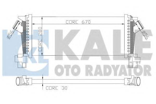 Інтеркулер KALE OTO RADYATOR 344700