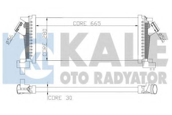 Інтеркулер KALE OTO RADYATOR 344800