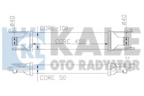 Інтеркулер KALE OTO RADYATOR 348400