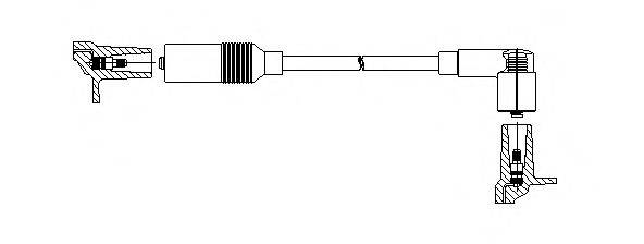 Провід запалювання BREMI 115/40