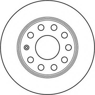 гальмівний диск JURID 562236JC
