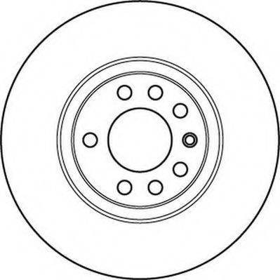 гальмівний диск JURID 562240JC