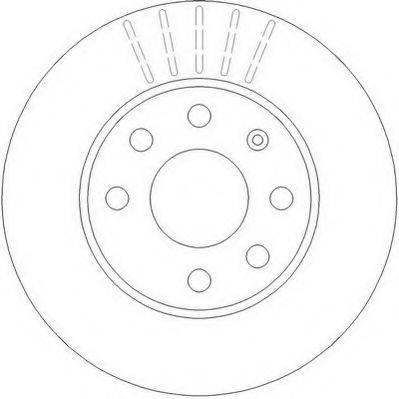 гальмівний диск JURID 562290JC