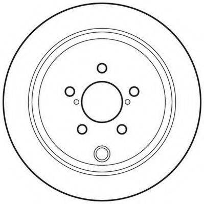 гальмівний диск JURID 562660JC