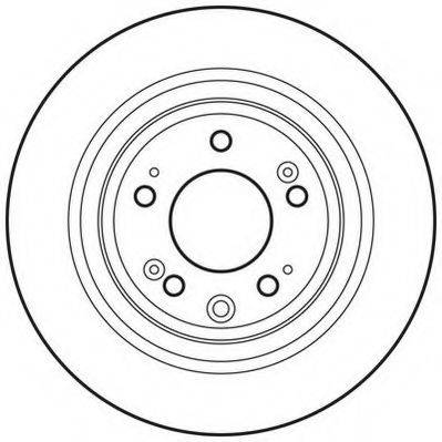 гальмівний диск JURID 562697JC