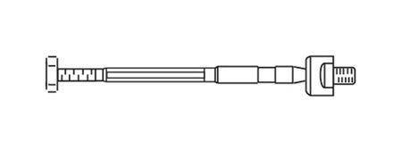 Осьовий шарнір, рульова тяга FRAP 4825