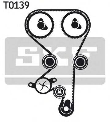 Водяний насос + комплект зубчастого ременя SKF VKMC 05152-1