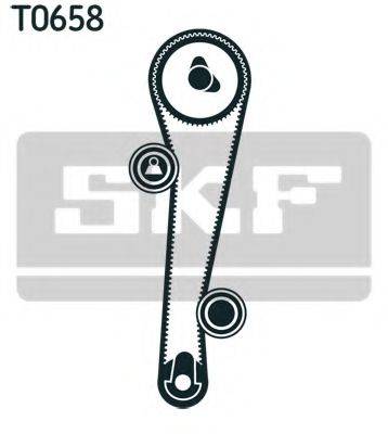 Комплект ременя ГРМ SKF VKMA 95655