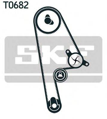 Комплект ременя ГРМ SKF VKMA 93001