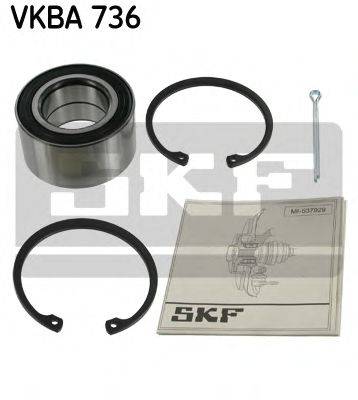 Комплект підшипника ступиці колеса SKF VKBA 736