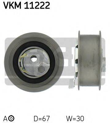 Натяжний ролик, ремінь ГРМ SKF VKM 11222